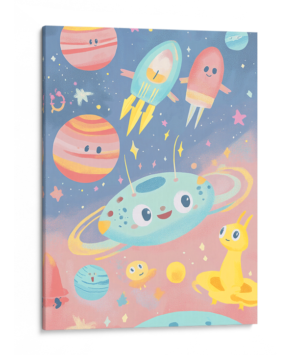 Whimsical Space Adventure