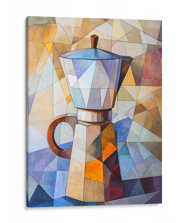 Café Cubism Wall Art