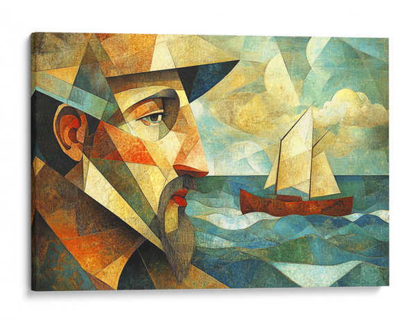 Mariner's Dream in Cubism Wall Art