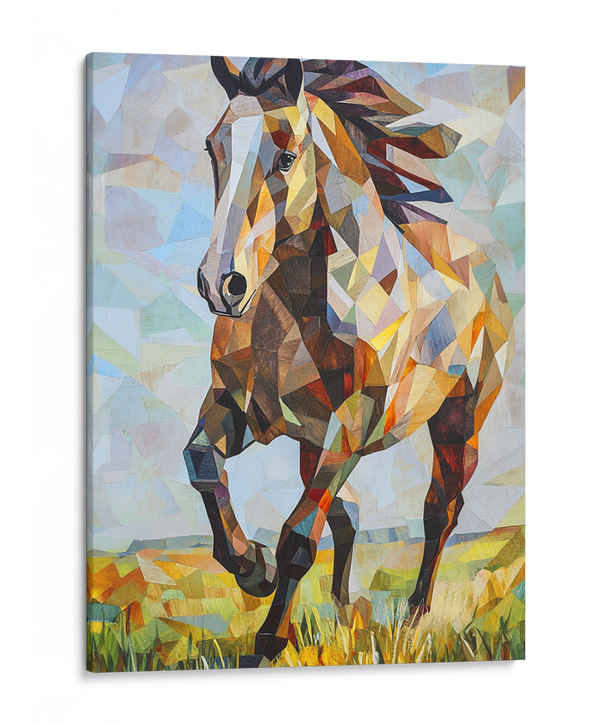 Dynamic Equine Harmony Wall Art