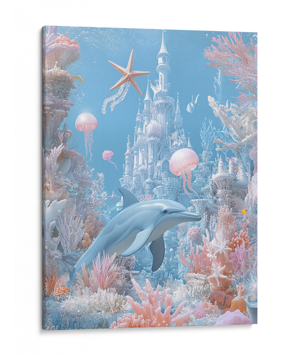 Dreamy Dolphin Voyage Wall Art