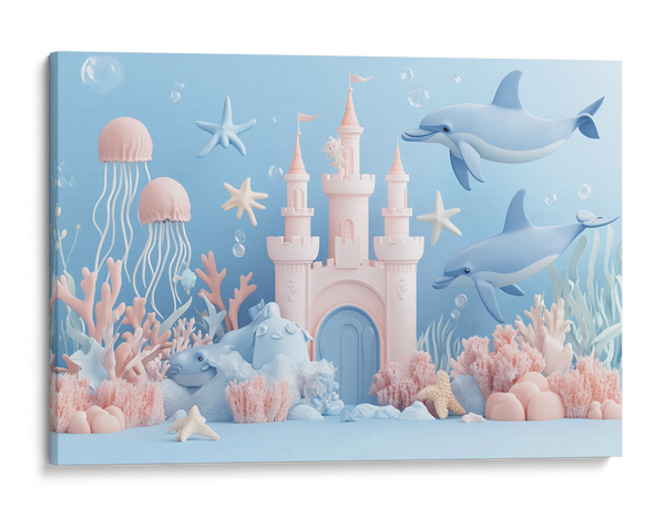 Whimsical Underwater Adventure Wall Art