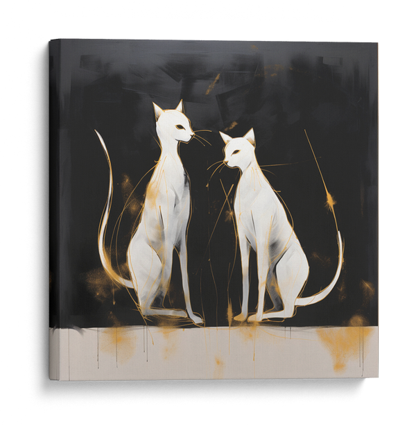 Gilded Whiskers Wall Art