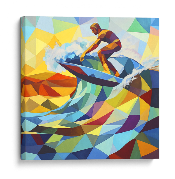 Catching Waves in Color Wall Art