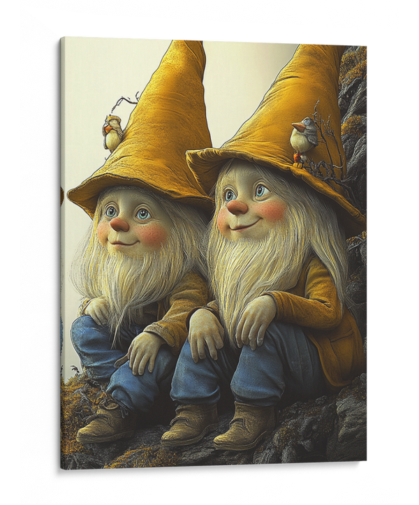 Whimsical Gnomes in Enchanted Color