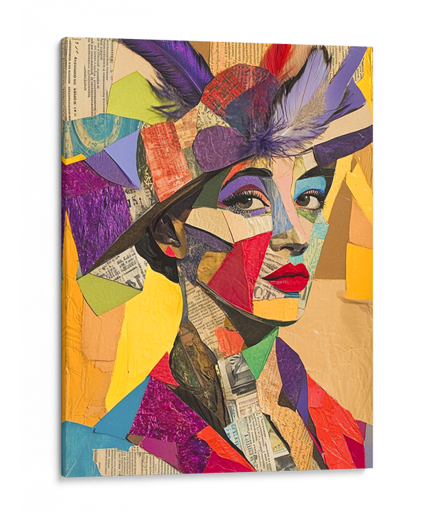 Vibrant Expression of Cubism Wall Art