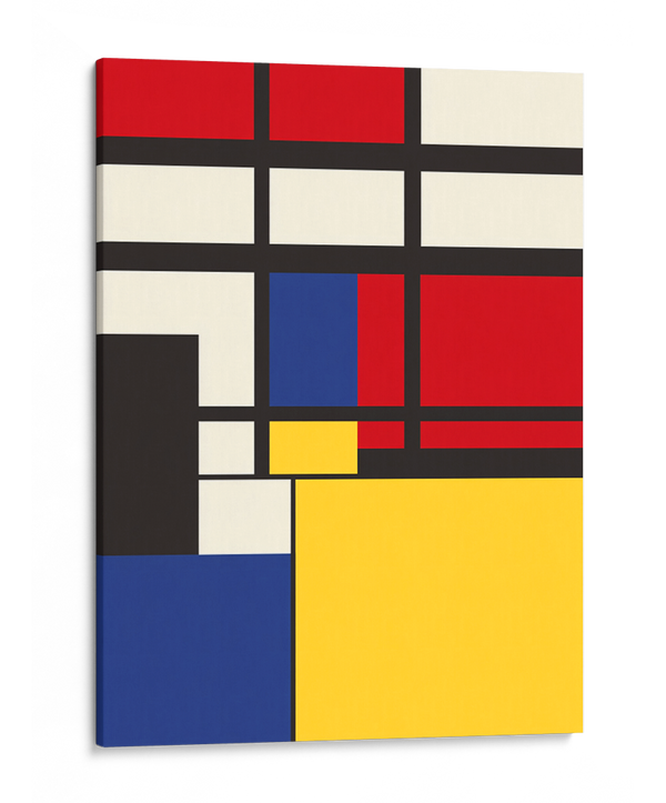 Modern Abstract Blocks Wall Art