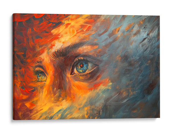 Blaze of Emotion Wall Art