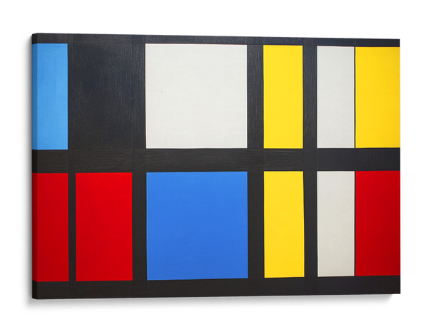 Mondrian-Inspired Wall Art