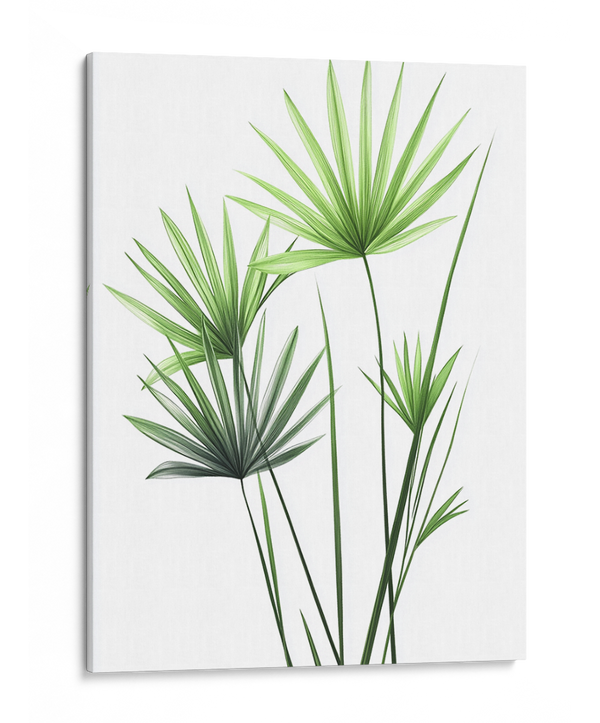 Graceful Palm Leaves Wall Art