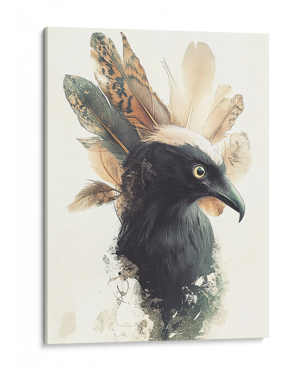 Majestic Feathered Elegance Wall Art