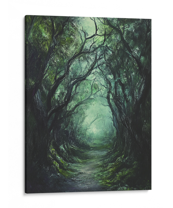 A Mystical Journey Through the Forest Wall Art