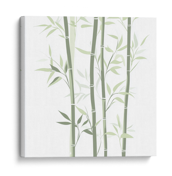 Minimalist Bamboo Bliss Wall Art